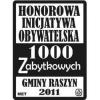 1000 zabytkowych / ZABYTKI RASZYNA - AUSTERIA (CEGIEŁKA GMINNA - miedź patynowana)